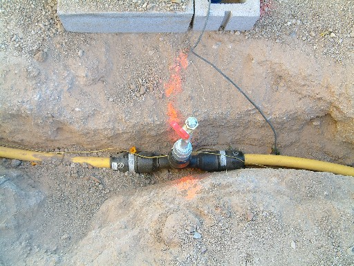 Natural Gas Line Installation, How To Install Gas Line For Outdoor Fireplace